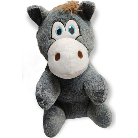 Peluche Henny Ane gris H40 cm pour chien - Flamingo