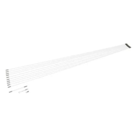 ROBUR - 398900 - Kit baguettes de tirage 4mm, 10 x 1m phosphorescentes, avec accessoires, en tube