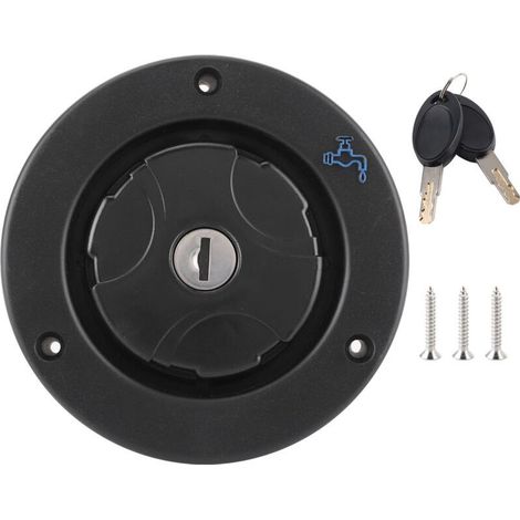 Bouchon De Remplissage D Eau - Verrouillable - Évent 0 3 Pouces - Compatible 30 A 40 Mm - 1 Unite (1/5)