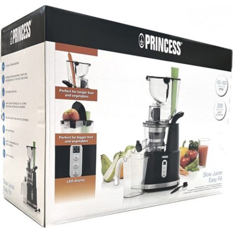 Princess 202045 Entsafter 0,9L Easy Fill 200W schwarz"-"182050662