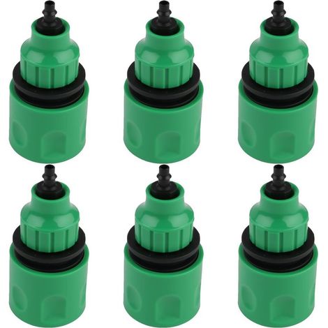 Kunststoff-Gartenschlauchverbinder 4/7 und 8/11 Mikro-Schlauchverbinder für 4-9 mm Schnellanschluss-Wasserhahnadapter für Gartenbewässerungssysteme (1/5)