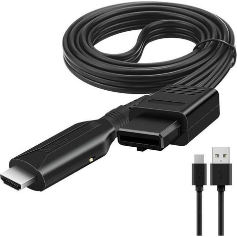 N64/SNES/NGC/Gamecube HDMI-Konverter – 720p/1080p – Plug & Play – Video-Restaurierung (1/4)