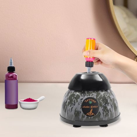 Mini-mélangeur électrique à vortex Mélangeur de couleurs pour encre Agitateur à vortex de laboratoire 5200 tr/min (1/5)