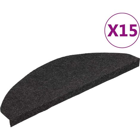Maison Exclusive - Alfombrilla autoadhesiva de escalera 15 uds ne (1/5)