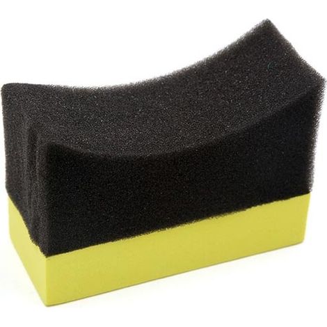 Applicateur éponge pour pneus de voiture 95x35x65 mm AMIO-02519 (1/3)