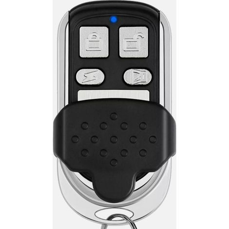 Télécommande sans fil 433 MHz pour porte de garage/porte sectionnelle métallique à quatre boutons, clé de télécommande à code de copie (1/5)