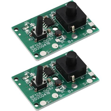 2 Lot Contrôleurs de Guirlande Lumineuse Solaire 1,2 V avec Interrupteur Et 8 Modules à Monter Soi-même (1/5)