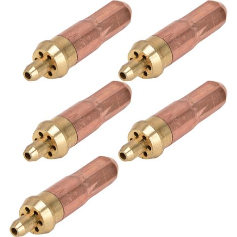 Lot de 5 embouts de chalumeau de coupe propane consommables anneau prune G03-300 taille 3 (1/5)