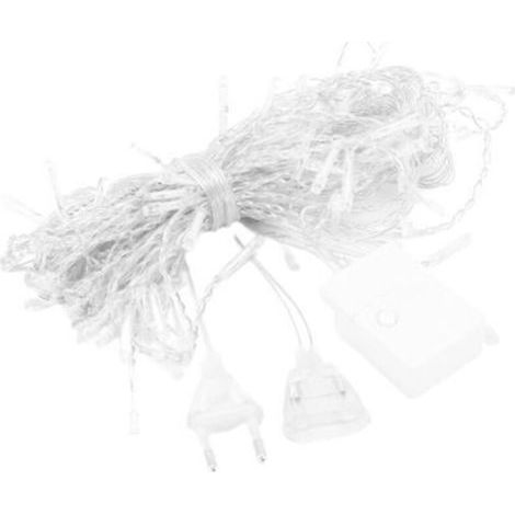 Guirlandes lumineuses LED d'extérieur, 4m, pour maison, jardin, Festivals de nol, décoration de fête, EU 220v, blanc (1/5)