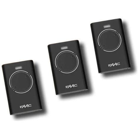 Mando a distancia FAAC 3 x 2 canales XT2 433 SLH LR 7870071 (1/3)