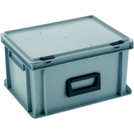 PROVOST - Bac mallette Provost en polypropylène gris - 400 x 300 x 233 mm (1/2)