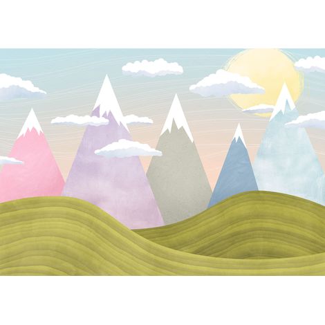 Poster XXL sommet de montagne l400 x h280 cm (1/5)