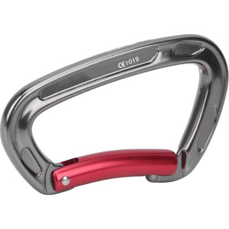 Mousqueton multifonctionnel d'extérieur CAMNAL, clip en forme de D, boucle d'escalade en aluminium.