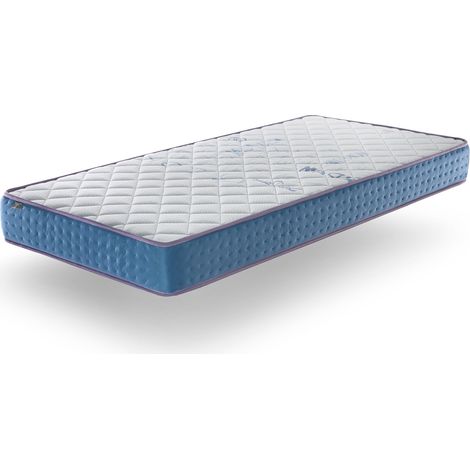 Colchon 90x140 CAMA INFANTIL - Altura 18 CM KUNIO VISCO - Viscoelastica, Ergonomico y Transpirable - Ideal para camas nido y camas Montessori