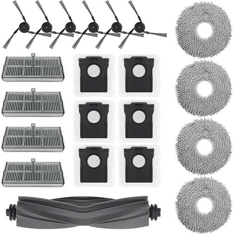 Kit accessoires pour Dreame X40 Ultra Complete / L40 Ultra, 21 pièces de rechange pour robot aspirateur Dreame X40 Ultra avec 1 b (1/5)