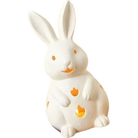 Figurines de lapins de pâques, Statue de lapin, bougeoir de-M2 (1/2)