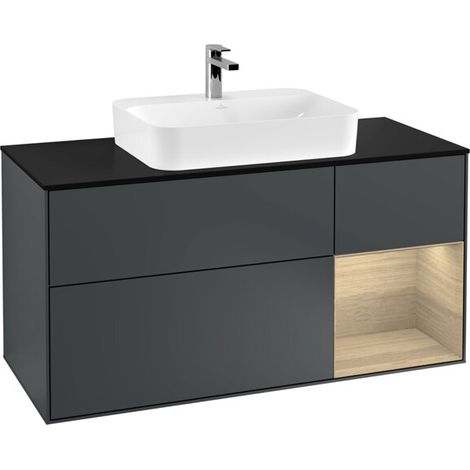 Villeroy & Boch F422PCHG Meuble sous lavabo Finion F42 (1/2)