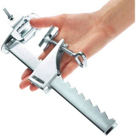 Support Parasol - Acier Galvanisé - Pour Balcon - Diamètre Poteau 25-32 mm - Fixation Sans Perçage - 1 Pièce (1/4)