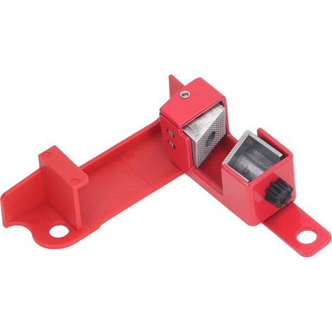 Cadenas de verrouillage disjoncteur en alliage aluminium prise serrée pour manette 8-16mm (1/5)