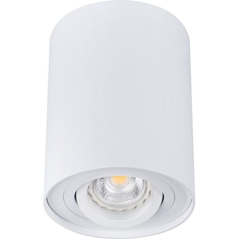 Kanlux BORD 22551 faretto bianco alluminio GU10 orientabile (1/5)