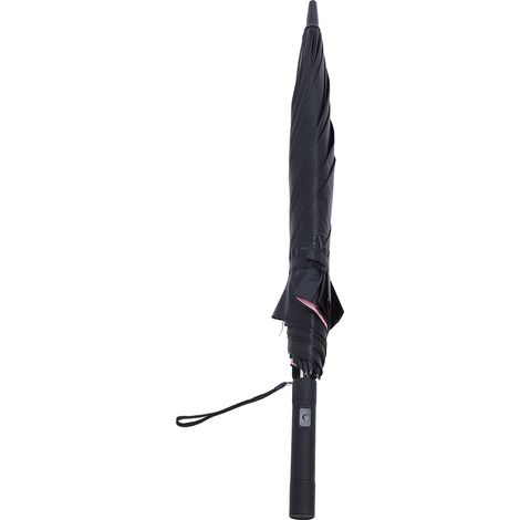 Ortviai Parasol Solaire avec Ventilateur Intégré 2600 mAh, Protection UV, Rose et Revêtement Noir (1/5)