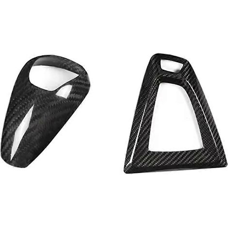 Schaltknauf, Zierleiste, Schalthebelblende, Carbonfaser-Aufkleber, Interieurzubehör für BMW M2 M3 M4 M5 F80 F87 F82 Linkslenker (1/5)