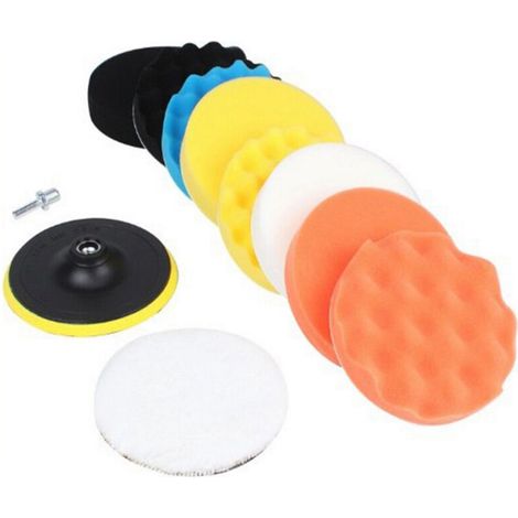 Autopolierpad-Set, 22-teilig, Bohrschwamm-Set, Karosseriedichtungsschaum, Polierscheiben (1/4)