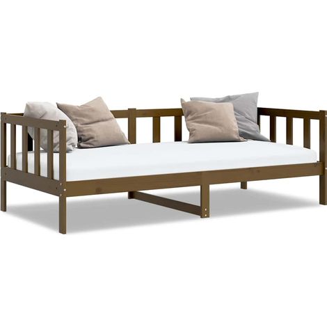 Maison Exclusive - Tagesbett Honigbraun Massivholz Kiefer 90x200