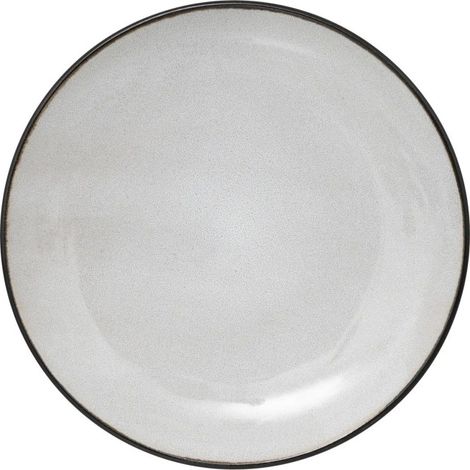 Lot de 6 Assiettes à Dessert "Diane" 21cm Beige (1/3)