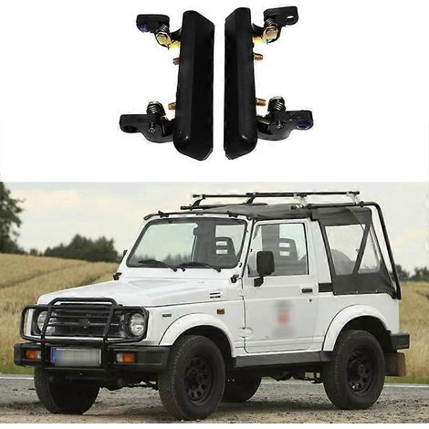 Für Suzuki Samurai (Baujahre 1986–1995): Schwarzer Außentürgriff links und rechts, Teilenummer 82820830 – Rechte Seite