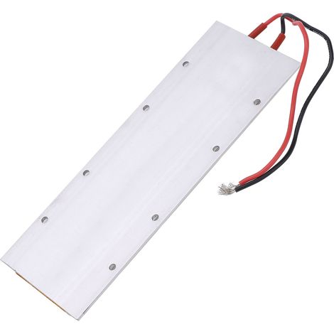 Élément chauffant PTC avec thermostat, coque en aluminium isolée, plaque chauffante en céramique, AC220V 230℃ (1/5)