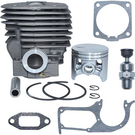 Kit de réparation de haut moteur avec joint de piston 56 mm, compatible avec Husqvarna 395 395XP Tronçonneuse 503 99 39 71 (1/5)