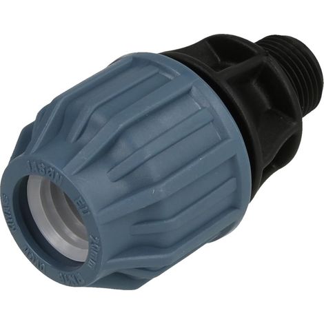 Raccord de serrage à visser PE 20 mm x 1/2'' FM