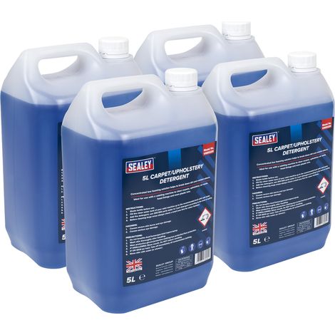 Sealey VMR925 Carpet/Upholstery Detergent 5L - Pack of 4