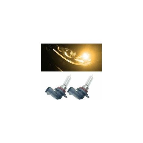 Phare De Voiture Halogène 9012 Ll Hir2 Hh Px22d 55w 12v 4300k, Ampoule De Remplacement, 2 Pièces,4300 K Blanc Jaune,9012 (Hir2) (1/5)