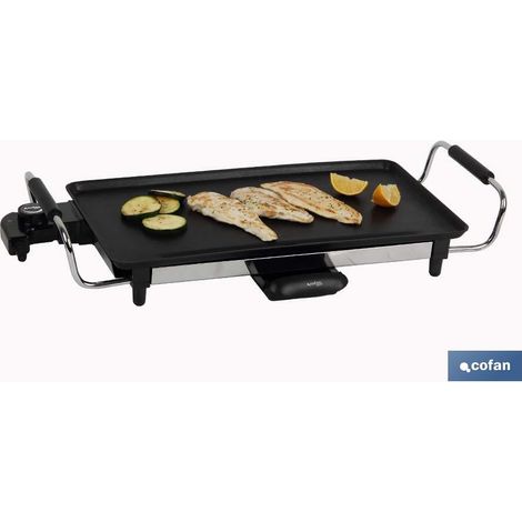 Piastra Grill Elettrica 2000w 45x25x7 cm Modello Baikal (1/4)