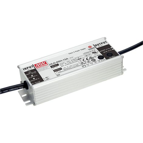 Mean Well HLG-60H-24AB LED-Treiber Konstantspannung 60 W 1.5 - 2.5 A 22 - 27 V/DC dimmbar, 3 in 1 D
