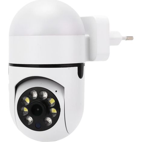 Moniteur de Caméra sans Fil, Veilleuse pour Ampoule LED Ptz pour Type de Prise HD pour Réseau 2Mp, Robots de Surveillance de sécurité (1/5)