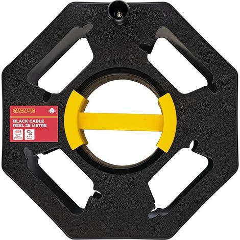 Cable Reel 25 m (Black) (1/5)