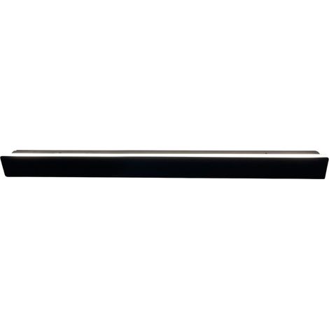 Moderne schwarze, längliche Wandleuchte 60 cm IP54, variable Farbtemperatur, LED 12W, BODO Light Prestige (1/5)