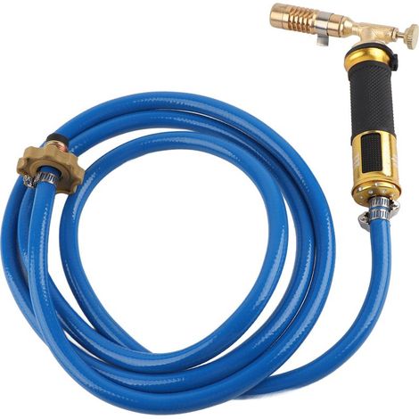 Plomberie à gaz Turbo torche coupe-pipeline soudage au propane brasage avec tuyau (1/5)