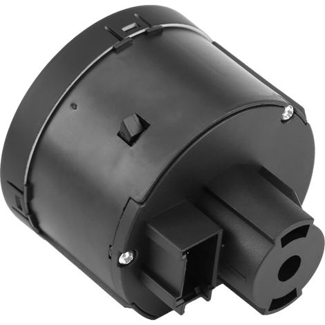 Schalterknopf für Scheinwerfer und Nebelscheinwerfer für Fahrzeuge der Modelle MK5 und MK6, Maße 7,5 x 6,3 cm, schwarz.
