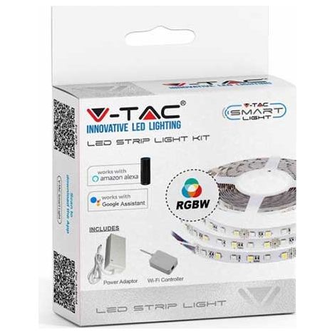 LED STRIP SET 10W RGB+WHITE IP20 ALEXA & GOOGLE HOME COMPATIBLE (1/4)