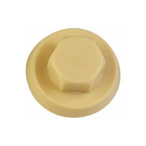 (RAL 9.010) TAPON DE NYLON DE COLORES PARA TORNILLOS CON CABEZA HEXAGONAL (100U) - INDEX