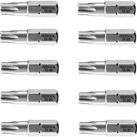Festool Bit Torx TX 30 25mm 10 Stück Akkuschrauber 490508