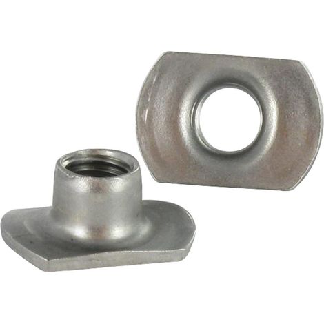 Ecrou Cylindrique à souder M8 26X18 Haut 11 Inox A2-10 pièces