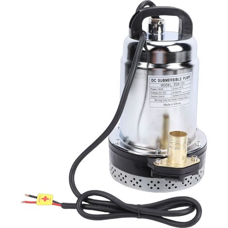Pompe Submersible 180W 26 pieds, levage élevé, sortie de 1 pouce, puits profond pour jardin agricole et maison