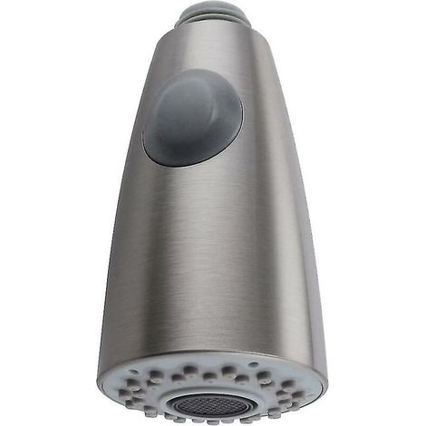 TIVCROXS - Pièce de rechange universelle CREA pour robinet de salle de bain et cuisine, douchette extractible, nickel brossé (1/4)