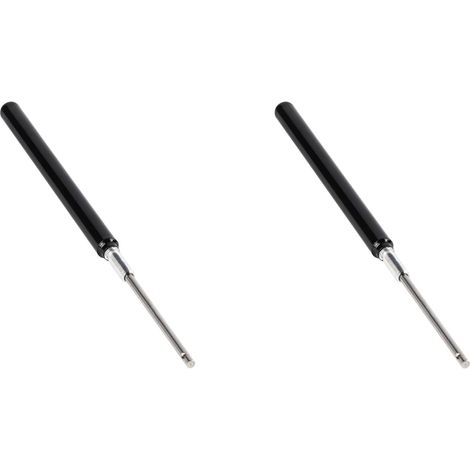Filiyano-Lot de 2 cylindres de rechange pour ouvre-fenêtre de serre, avec capteur de température automatique sensible à la lumière du soleil, noir et (1/5)