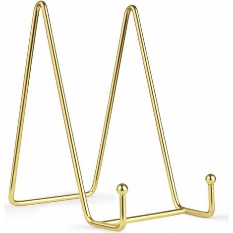 Support pour cadre photo en fer forgé en forme de N, support minimaliste en métal pour téléphone et tablette, présentoir décoratif (1/5)